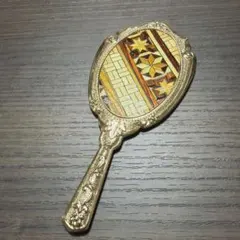 ヴィンテージ風装飾ハンドミラー