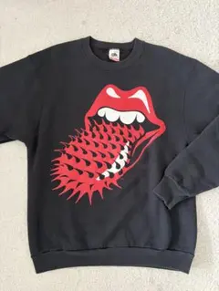 激レア90s ローリングストーンズ トレーナー スウェット ツアー スパイクタン