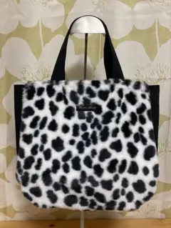 NO.77 ハンドメイド フワころん トートバッグ 【フェイクファー】