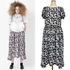 COMME des GARCONS コムコム 総柄 フリル ワンピース S 2026年最新】Comme des garcons girl ワンピースの人気アイテム - メルカリ