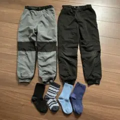 GU 暖パン　靴下セット