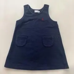 Ralph Lauren ネイビー ワンピース
