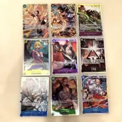 ワンピースカード　受け継がれる意思　SR SEC まとめ売りセット