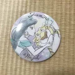 ディズニー ジャスミン 缶バッジ