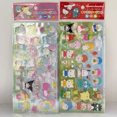 サンリオ　キャラクターずかんシール　２枚セット
