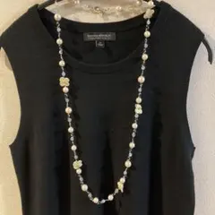 アンテプリマ　ワイヤー　パールネックレス