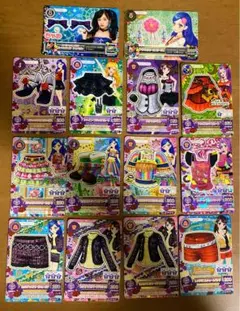 アイカツカード　18枚セット　レア　アンダルシア　紫吹蘭　風沢そら　神崎美月
