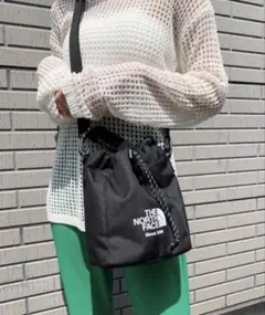 THENORTHFACE ザノースフェイス 巾着ショルダーバッグ ミニ