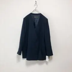 訳あり★未使用タグ付★東京ソワール★大きいサイズ★ジャケット★17号★ネイビー