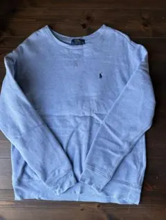 POLO RALPH LAUREN スウェット トレーナー L 水色