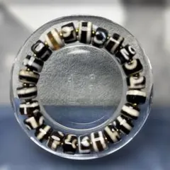 もんちゃん様専用瑪瑙　カット天珠ブレスレット　12-27