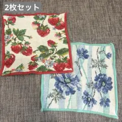 【2枚セット】フェイラー　FEILER ハンカチ　ストロベリー