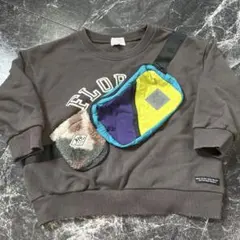 【美品】F.O.KIDS トレーナー ボディバッグ付き　100cm