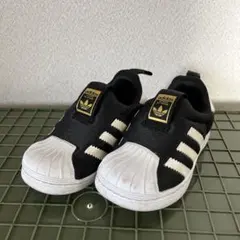 adidas キッズ スリッポン シューズ
