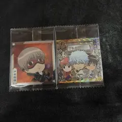 銀魂 ウエハースシール GR 坂田銀時 志村新八 神楽 と 沖田総悟