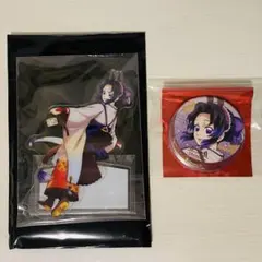 鬼滅の刃 干支2026 午年イベント アクスタ 箔押し缶バッジ 胡蝶しのぶ