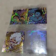 ワンピース ホログラムシール 4枚セット