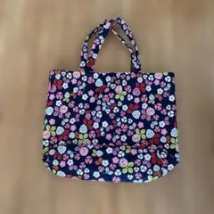 IKEA FÖRVANDLA 花柄トートバッグ