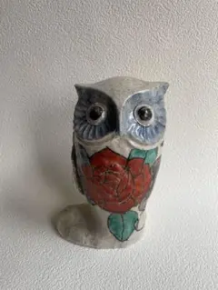 ⬇️フクロウ　⭐︎ 作家物　　縁起物