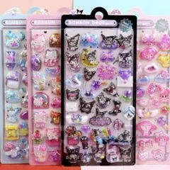 サンリオ　ボンボンドロップシール　4枚セット