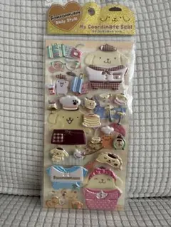 ポムポムプリン マイコーディネートシール