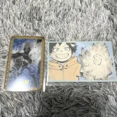 ヒロアカ 原画展 荼毘 燈矢 箔押しクリアカード メモリアルコレクション