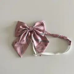 制服 リボン ピンク