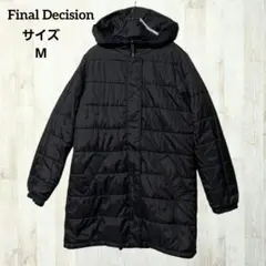 Final Decision リバーシブル 中綿ロングジャケットコート (Ｍ)
