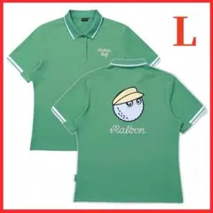 薄緑色L マルボンゴルフ ポロシャツ Malbon Golf レディース シャツのサムネイル