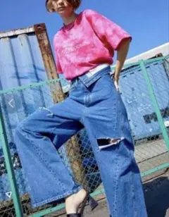 完売品HTHデニム【kirakira cocoon washed denim】 - メルカリ