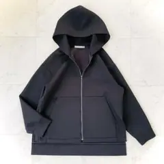 23AW✨美品✨セオリーリュクス ダンボールニット ジップアップ パーカー