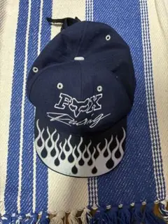 PLAYERS Fox Racing 刺繍 キャップ ネイビー