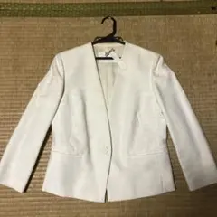 Ballsey ノーカラージャケット　ホワイト　サイズ36