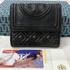 新品同様‼️ 現行　トリーバーチ　財布　三つ折り　折り財布　キルティング