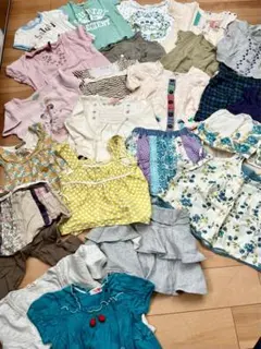 80.90.95.100 センチ　女の子　お洋服セット　まとめ売り　21点