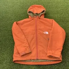 ノースフェイス　裏ボア　ジャンバー　130 オレンジ