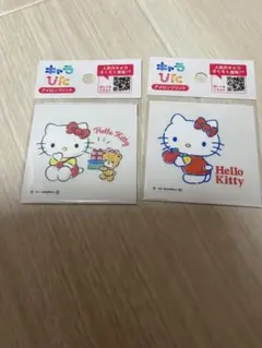 ハローキティ アイロンプリント 2枚セット　サンリオ　キャラぴた