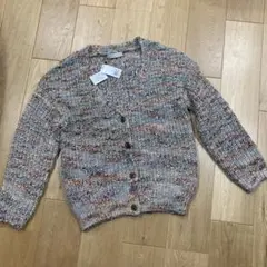 新品 ESTNATION エストネーション マルチカラーニットカーディガン 38
