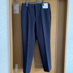 UNIQLO 感動パンツウールライク XL ネイビー