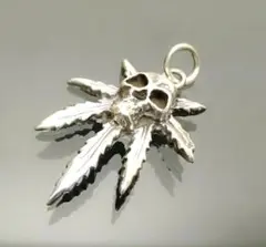 [送料無料] ドクロ骸骨 ガイコツ ペンダントトップ シルバー925※