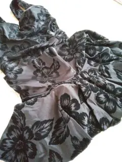 花柄ワンピース◆パレオ付き◆9号