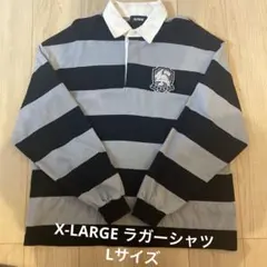 X-LARGE ラガーシャツ　Lサイズ