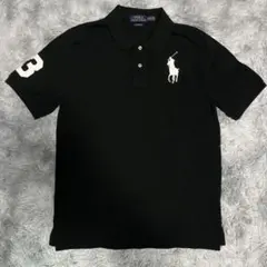 Polo Ralph Laurenポロシャツ ブラックM短丈swagビッグポニー - メルカリ