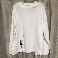 ユナイテッドアローズ グリーンレーベルリラクシング バンクシー ロンT