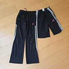 アディダス　ハーフパンツ　ジャージ　２本セット　150サイズ