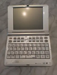 電子辞書 セイコー SII SR-E8600 楽天市場】【中古】セイコーインスツル 電子辞書 英語上級モデル