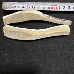 小型犬用３６、生角使用‼️蝦夷鹿の角ドッグガム、四つ割り２本セット、カミカミ玩具のサムネイル