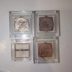 【即購入可】単色アイシャドウ 4個セット