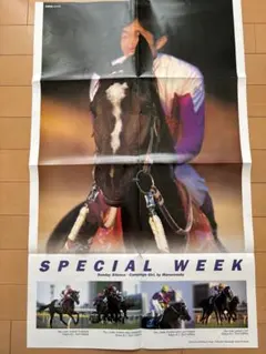 非売品　［武豊騎手　直筆サイン入り］Number ポスター　競馬　ポスター 非売品 ［武豊騎手 直筆サイン入り］Number ポスター 競馬