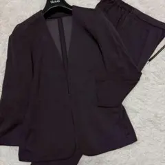 ✨極美品/22SS/XL✨アオキ パジャマスーツ ノーカラー ウォッシャブルのサムネイル